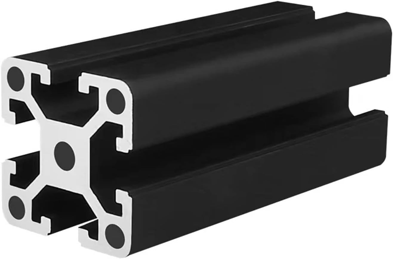 Industrial Aluminum Profile 4040W-3.0mm Black Heavy Duty Aluminum Alloy Fish Tank Frame Workbench Frame 40X40(250mm)