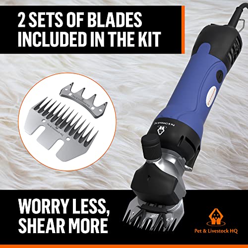Sheep Shears Electric Clippers - 380W Professional Farm Livestock Shearing Machine - Grooming Kit Animal Hair Cutting #TOP4