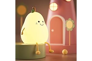 NIGHT LIGHT SOFT Moonlight Lamp for Kids - Pear Night Light for...