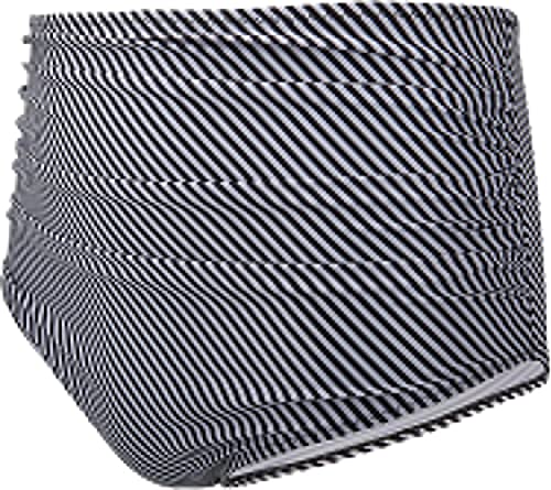 Image of Tempt Me Women High Waisted Bikini Bottom Retro Ruched Swim Bottom Shirred Tankinis Brief