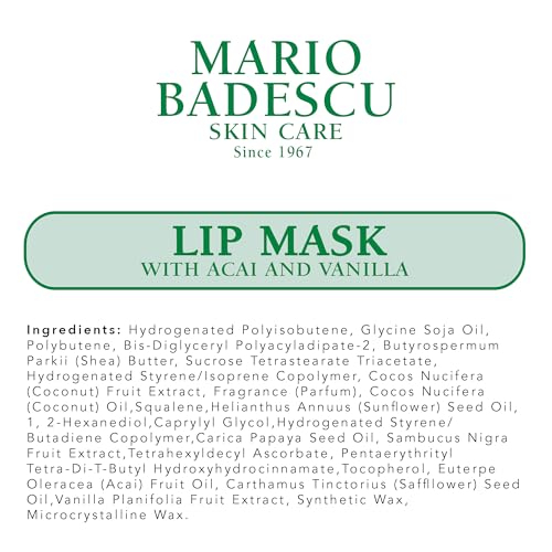 Mario Badescu Acai Vanilla Lip Sleeping Mask 0.5 oz — view 9