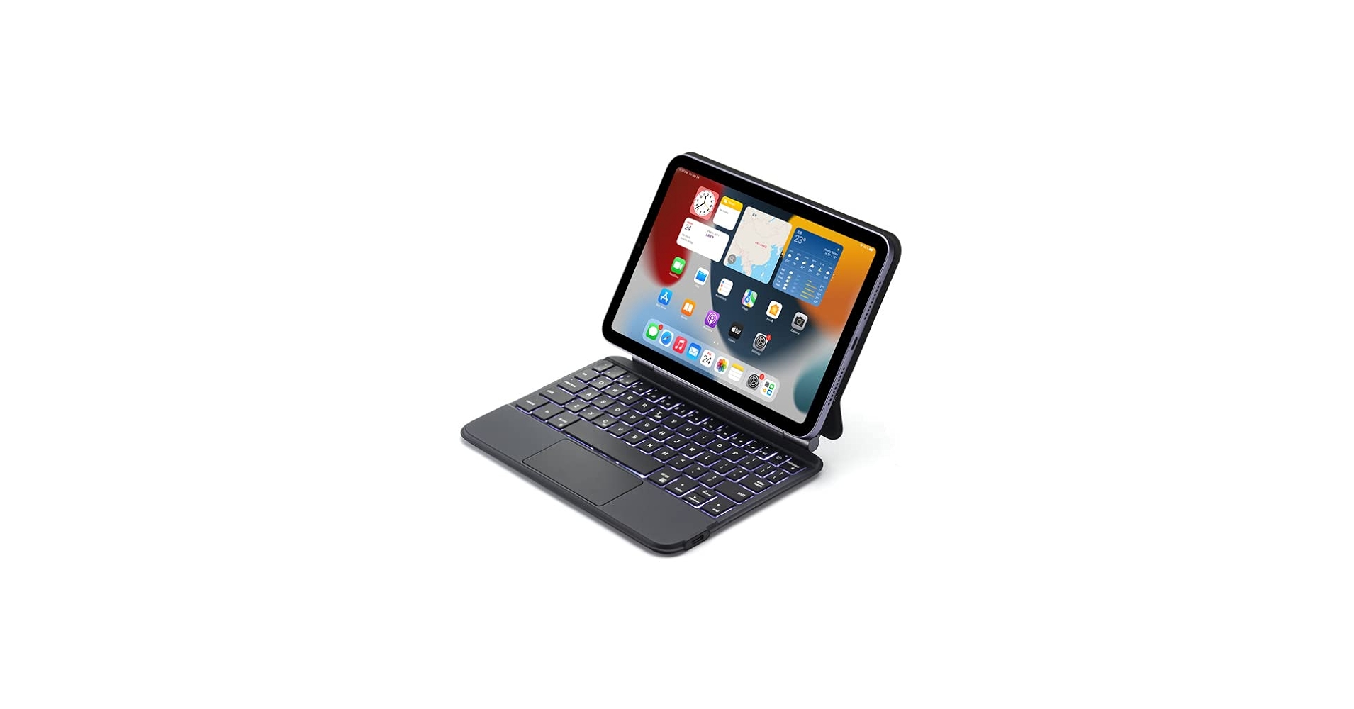 iPad用　magic keyboard Amazon.com: edaiser Wireless Magic Keyboard Case for Apple