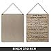 Qious Inspirational Signs Gift Farmhouse the Ten Commandments Thou Shalt Have No Other Gods Before Me Wooden Hanging Sign Rustic Wall Art Home Office Living Room Decoration 10 x 8 Inches…