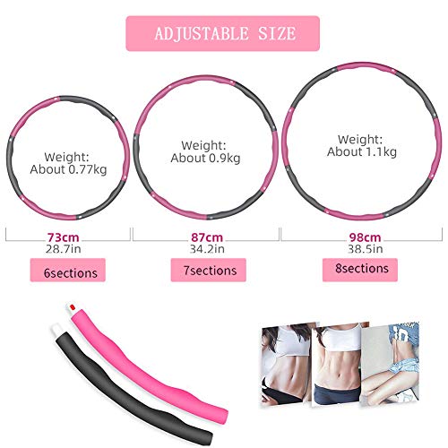 CHANGXI Hula Hoop Adulti Fitness per Design