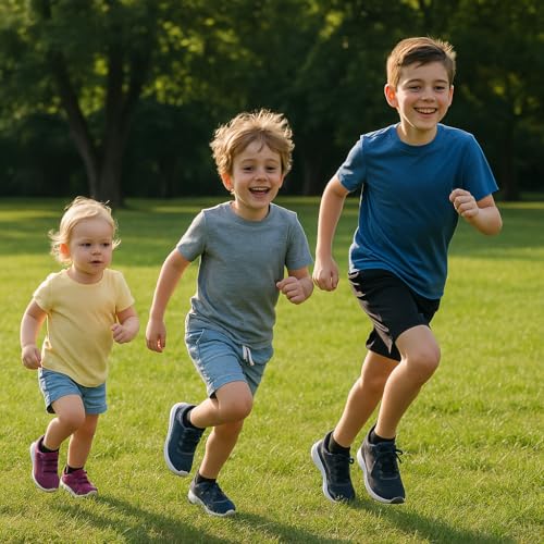 starter boys socks 10-pack comfort toe lightweight moisture-wicking socks for toddler big and little boys