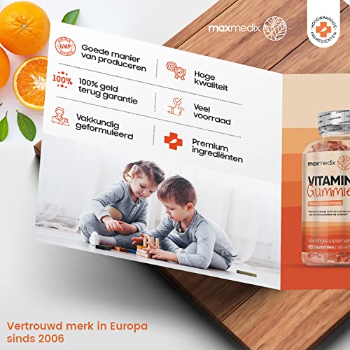 Vitamine D3 gummies voor kids vanaf 4+ - 1.000 IE (25 mcg) - 120 gummys voor 4 maanden - Sinaasappelsmaak - Vegetarisch… - Image 6