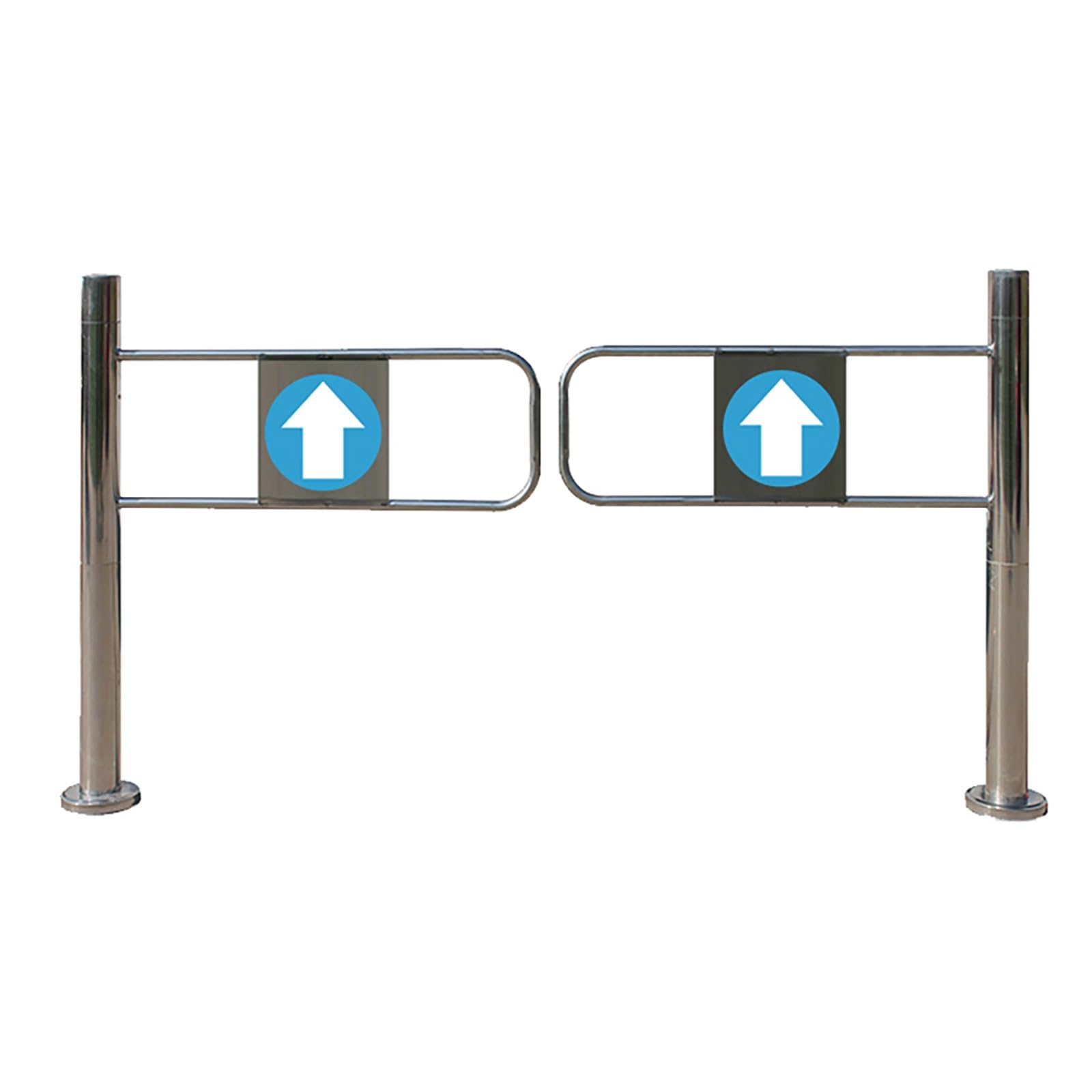 Aioneer Safety Gate With One-Way Swing, Metal Construction For Secure Access Control In Public And Private Spaces-100cm/39.4in