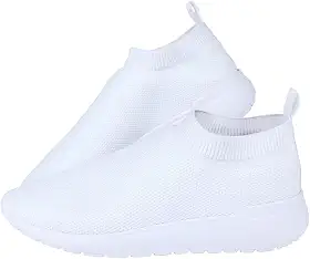 Tênis Meia Feminino para Academia Caminhada Enfermagem Branco