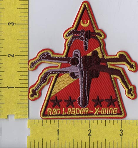 sw a new hope red leader x-wing iron on patch jb