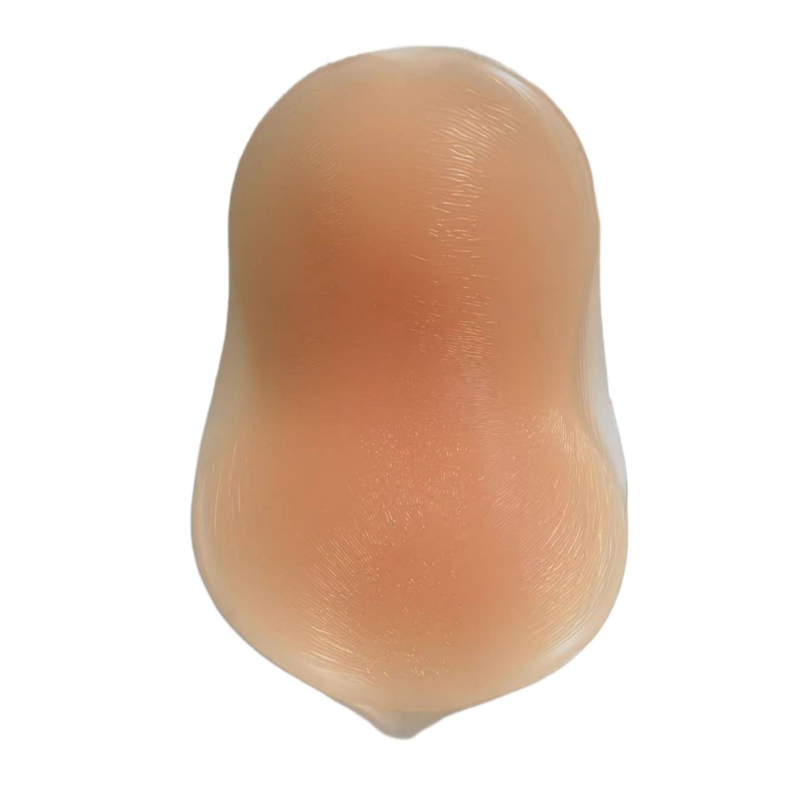 Silikon-Pads für Skifahren, Steißbeinschutz, Schritt, Hüftpolster, Gesäßkissen, selbstklebend, wiederverwendbar, Kürbis, Shapwear, Padding für Damen und Herren