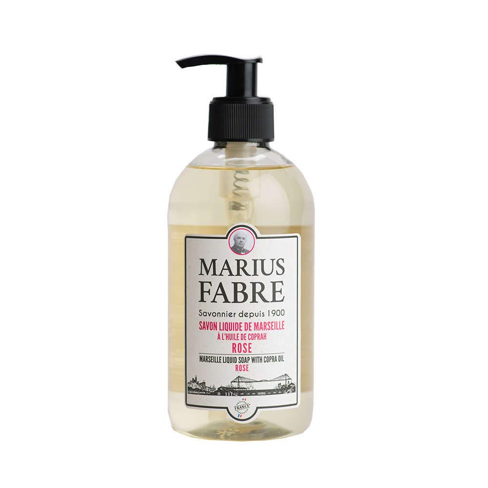 Marseilles Liquid Soap Rose 400 Ml 13.5 Fl Oz