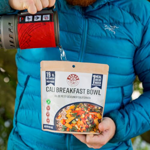 Image of Nomad Nutrition Cali Breakfast Bowl | Instant Freeze Dried Backpacking & Camping Food | Plant-Based, Non-GMO Hiking Meals with High-Energy, Vegan, Gluten-Free | 112g - 1 Pack