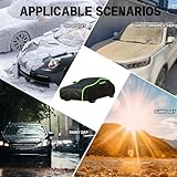 Autoabdeckung Outdoor für Opel Calibra 1990-1997,Auto Abdeckplane Wasserdicht,Sonnenschutz,Windschutz,Regenschutz,Schneeschutz,Staubschutz,Kratzschutz kd11