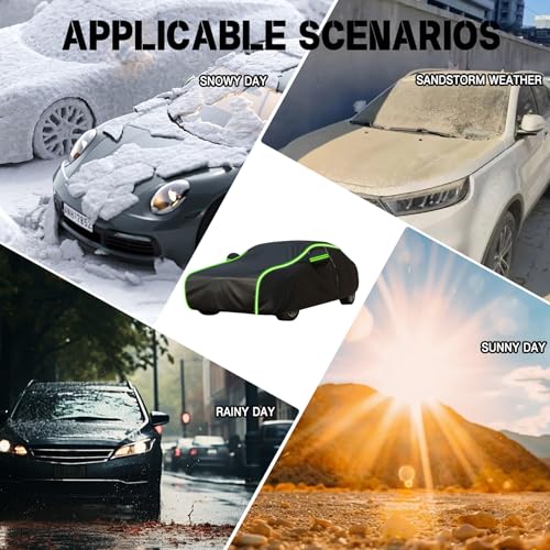Autoabdeckung Outdoor für Opel Calibra 1990-1997,Auto Abdeckplane Wasserdicht,Sonnenschutz,Windschutz,Regenschutz,Schneeschutz,Staubschutz,Kratzschutz kd11