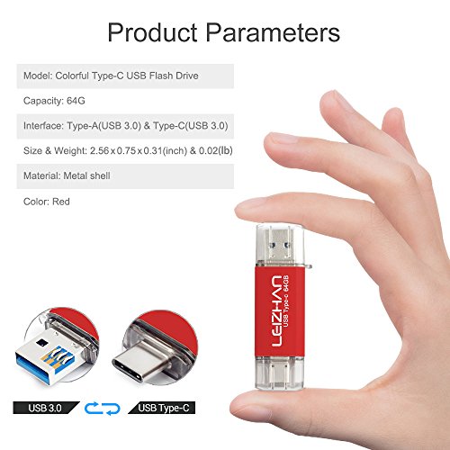 Snapklik.com : Leizhan USB C Flash Drive 128GB Type-C Pen Drive For ...