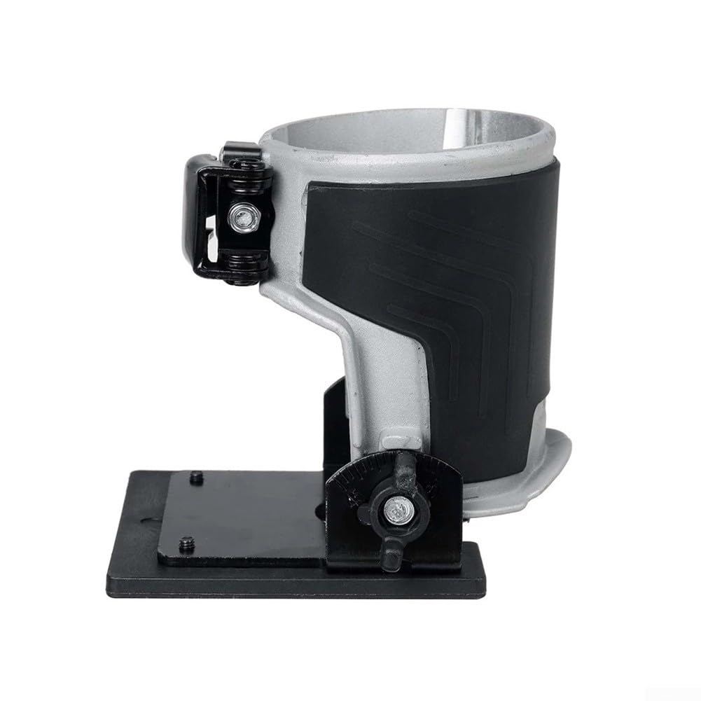 Base inclinable en aluminium réglable de -30 à 45 degrés pour couper les stratifiés et le travail du bois compatible avec l'outil électrique RT0700C DRT50 3709 370