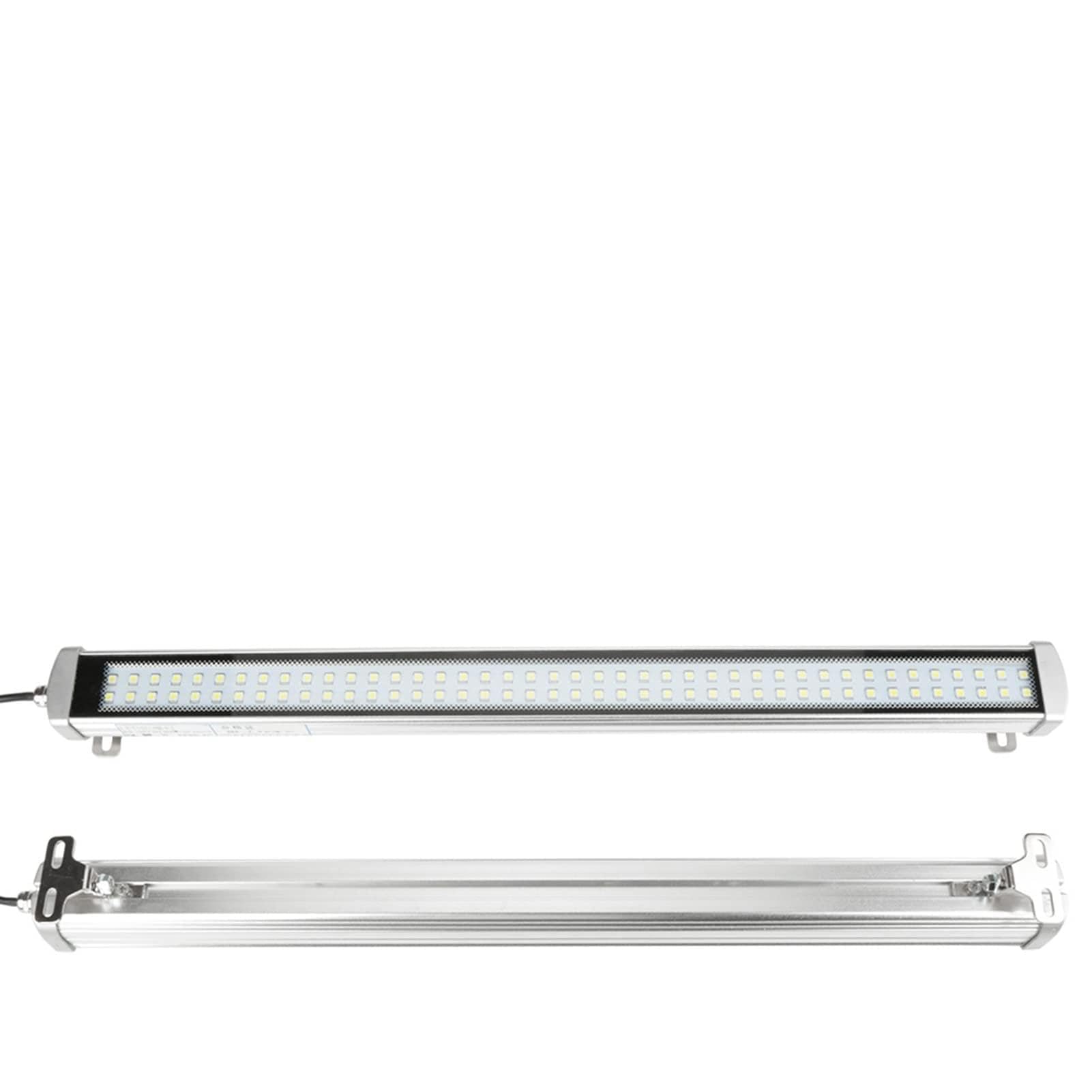 YWBL-WH Lampada da Lavoro a LED Lega di Alluminio Luce Lineare a LED da 24 a 36 V 40 W IP67 Staffa Rotante in Vetro Temperato per Macchine CNC Officina Tunnel Illuminazione di Fabbrica