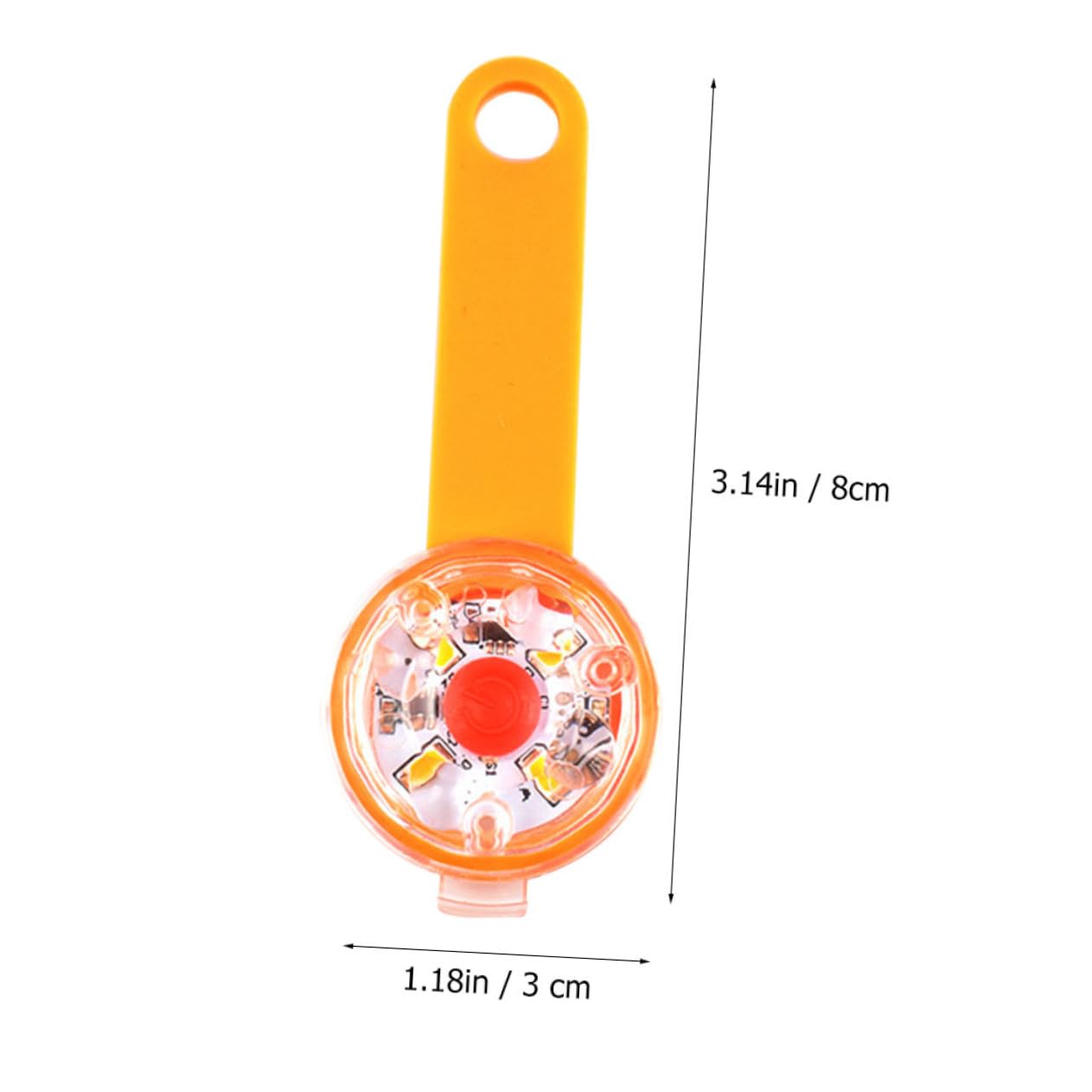 ifundom Luminous Safety Pendant for Outdoor Pets USB Rechargeable Lost Pendant for Dogs Cats Durable Creative Design for Preventing Pet Loss Style