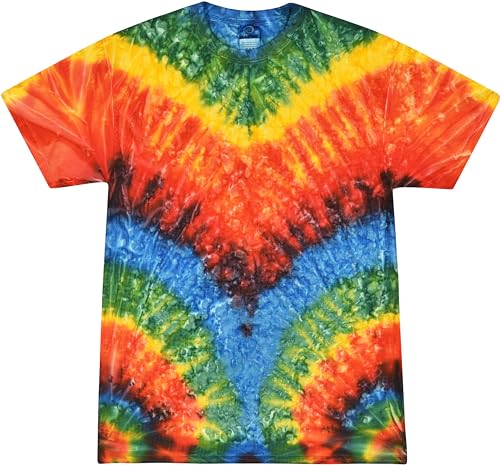 T-shirt 100 % coton teint par pigment Colortone pour enfant de 14-16 ans L