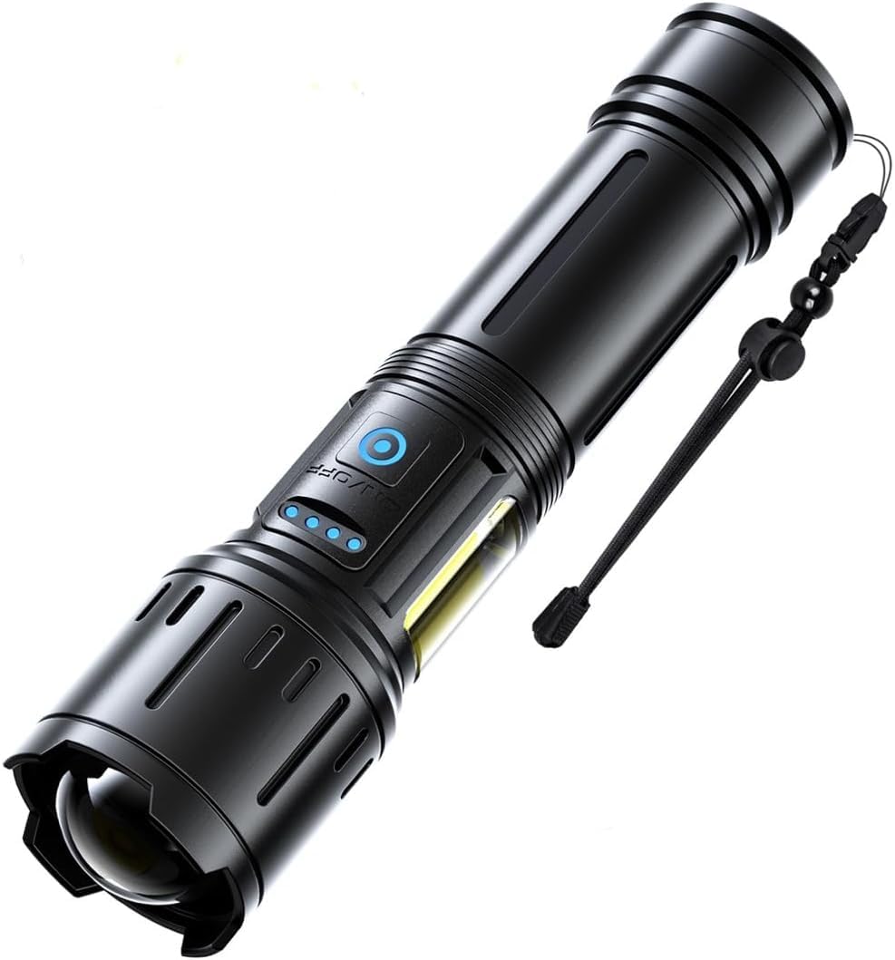 Amazon.co.jp: 懐中電灯 強力 9100lm【XHP160LED 高輝度モデル】 【7