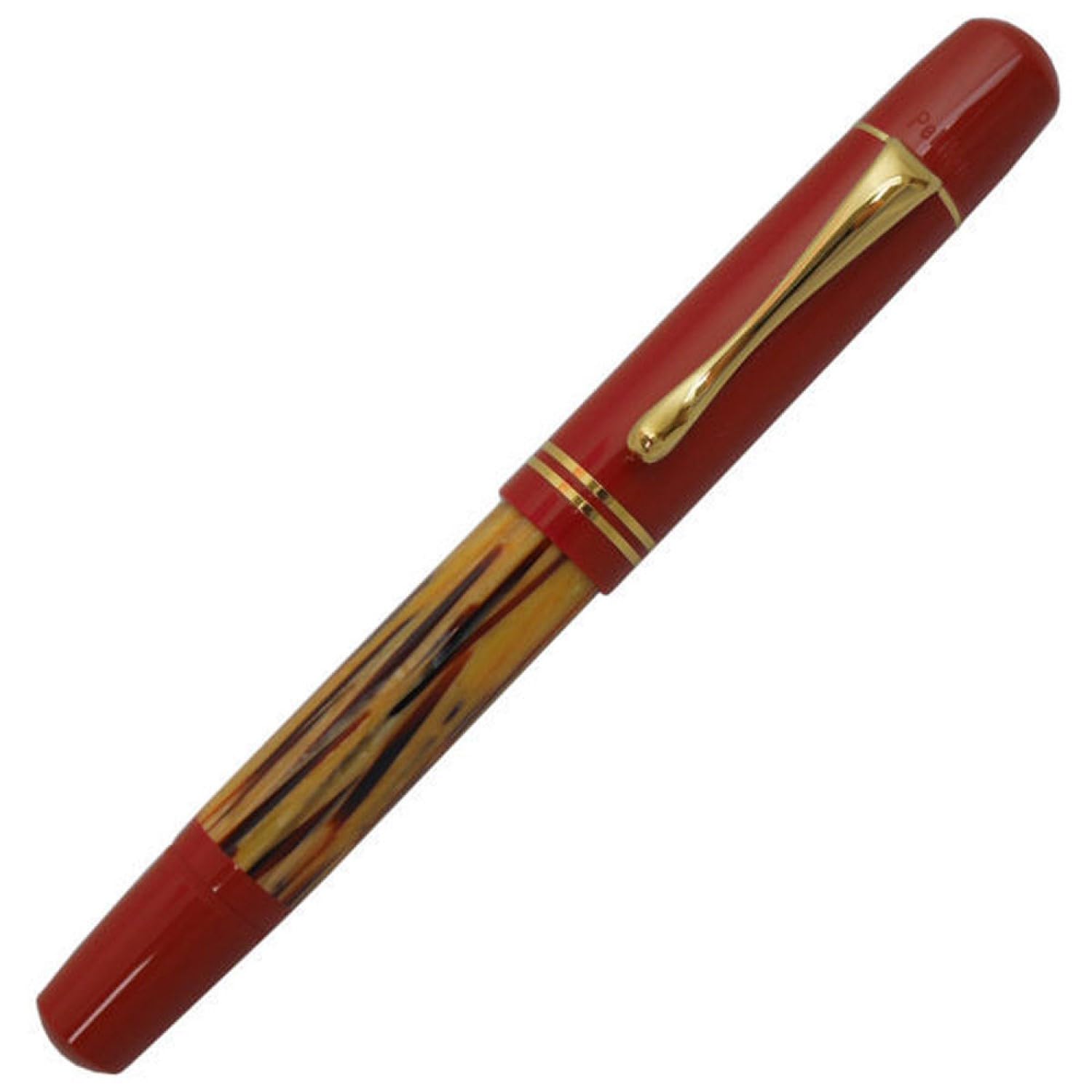 Amazon | Pelikan ペリカン 万年筆 M 中字 トータスシェルレッド M101N