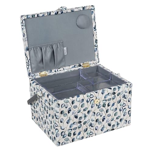 Boîte de couture botanique Hobby Gift grande boîte rangement couture