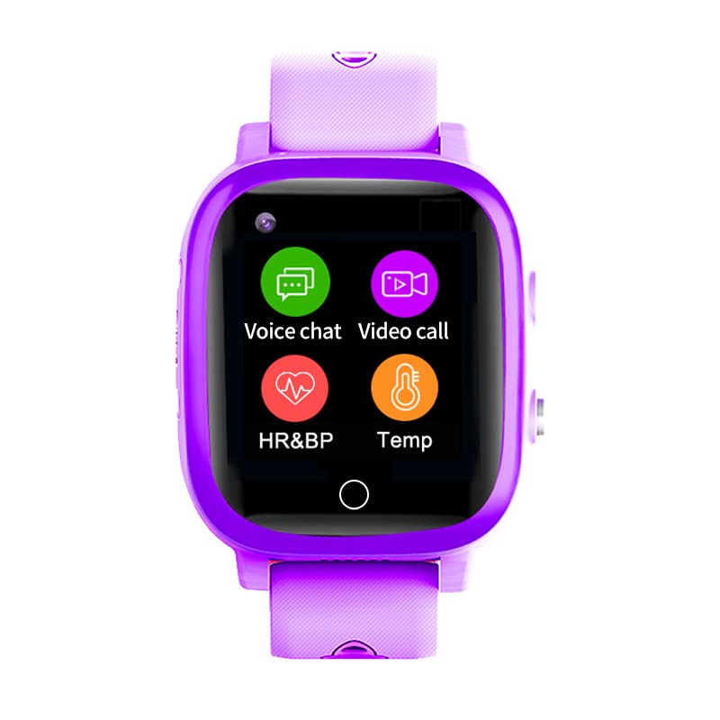maptronicz 4G GPS Kids Tracker Smart Watch with Real time Body