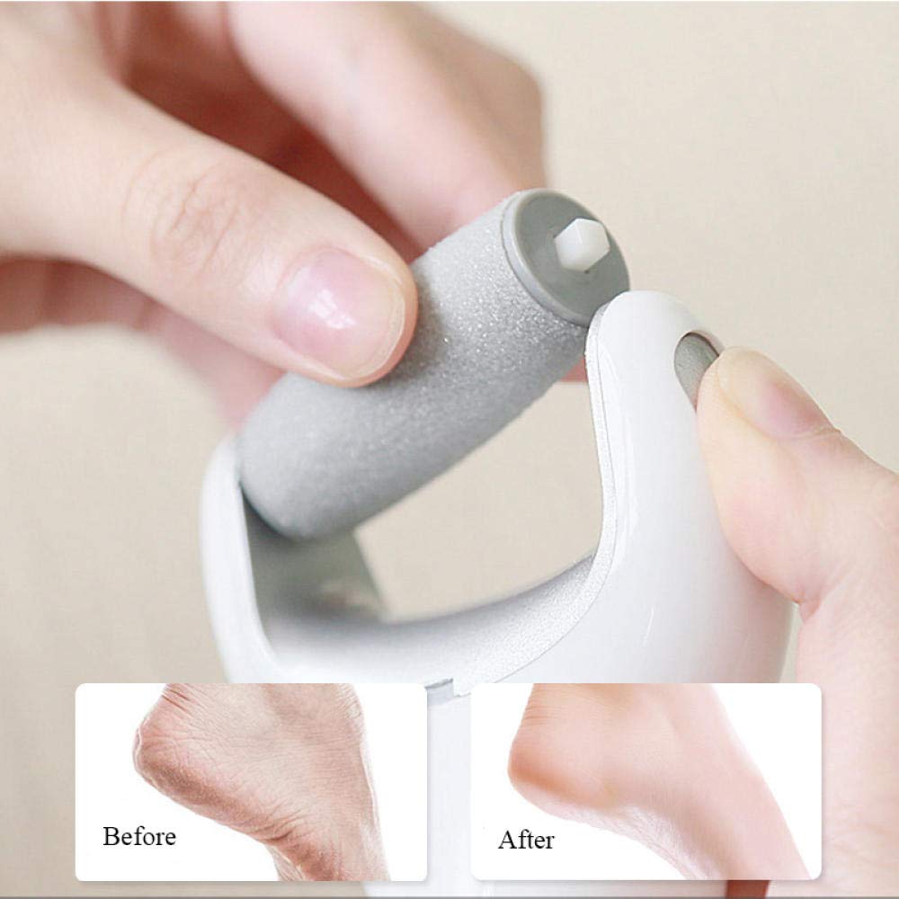 Herramienta de pedicura eléctrica USB lima de pie cutícula seca dura eliminación de piel cuidado de los pies