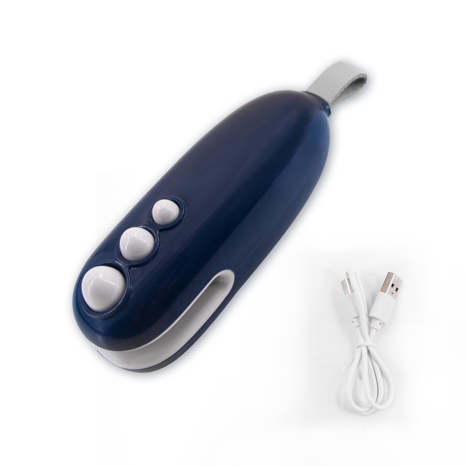 Mini Bag Heat Sealer, 2 in 1 Sealer with Cutter丨USB Rechargeable丨Plastic Bags Snacks丨Food Storage丨Magnetic丨Handheld (Blue)