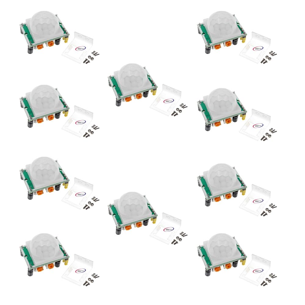 20PCS PIR Motion Infrared Human Body Sensor Module Pyroelectric Infrared Motion Detector Module for Raspberry Microcontrollers