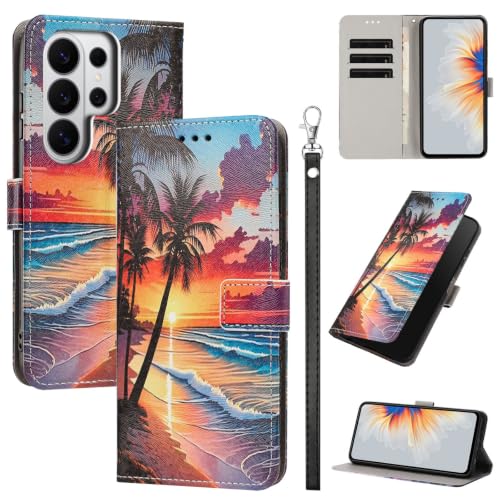 Étui Samsung S21 Plus protection clapet rabat magnétique cuir design B