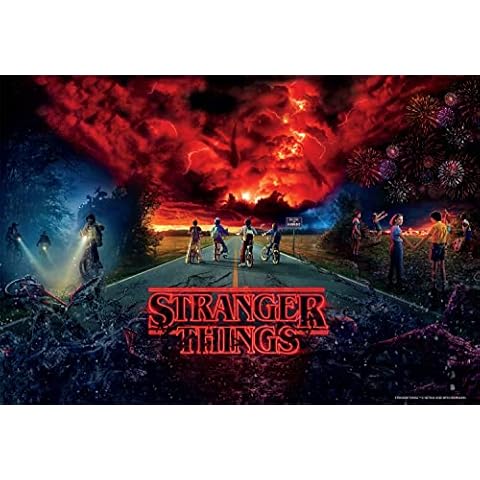Buffalo Games - Stranger Things Trilogy - 2000 Piece Jigsaw Puzzle Cover