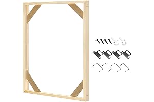 PATIKIL Frames for Canvas Prints - DIY Removable Wooden Splicing Frames for...