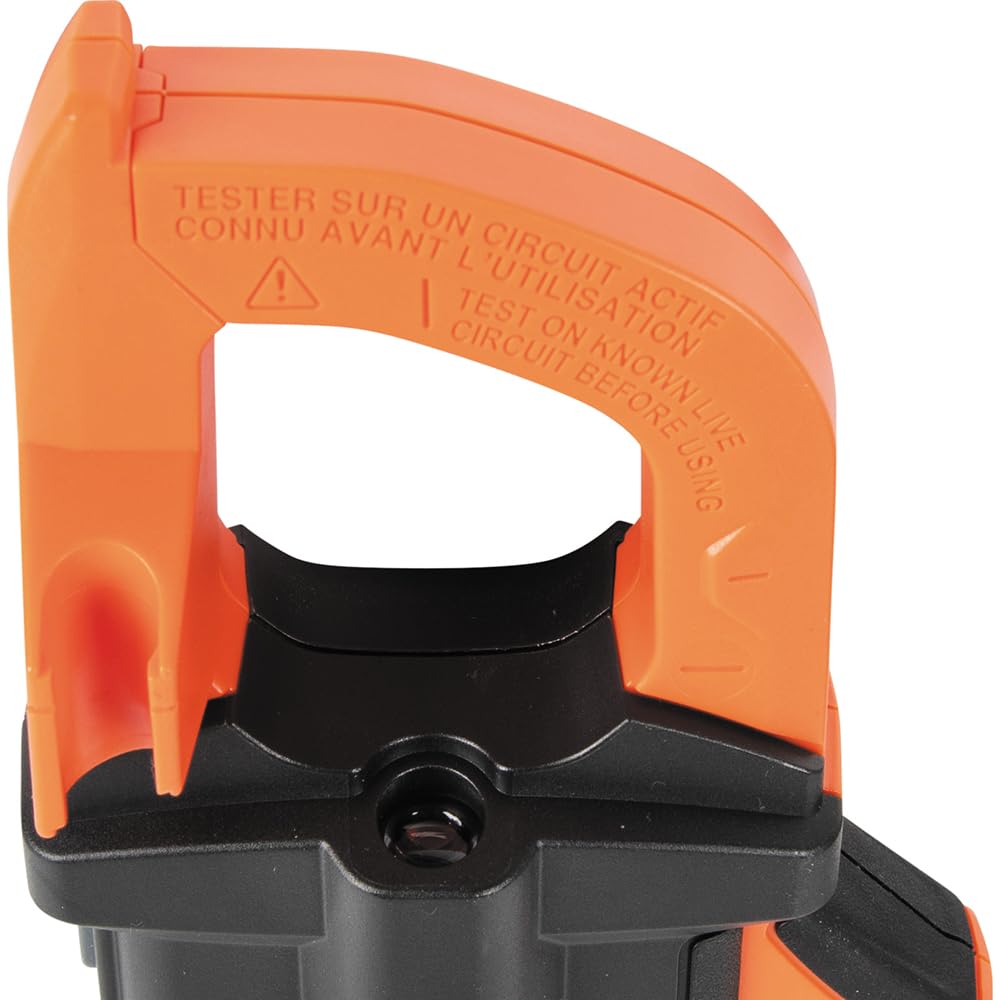Klein Tools CL810 Pinza Amperimétrica Digital 600A AC/DC | Multímetro de Pinza TRMS Auto Rango | Voltaje Resistencia Frecuencia Capacitancia Temperatura Inrush | NCV LoZ | Luz de trabajo CAT III