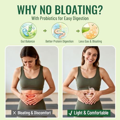 30g Organic Vegan Protein Powder Plant Based Meal Replacement 20 Billion Probiotics 0g - image 6