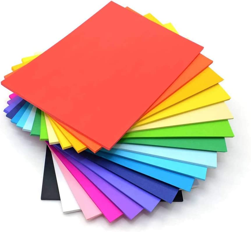 Eclet A4 100 Coloured Sheets (10 Sheets each color) Copy Printing/Art and Craft