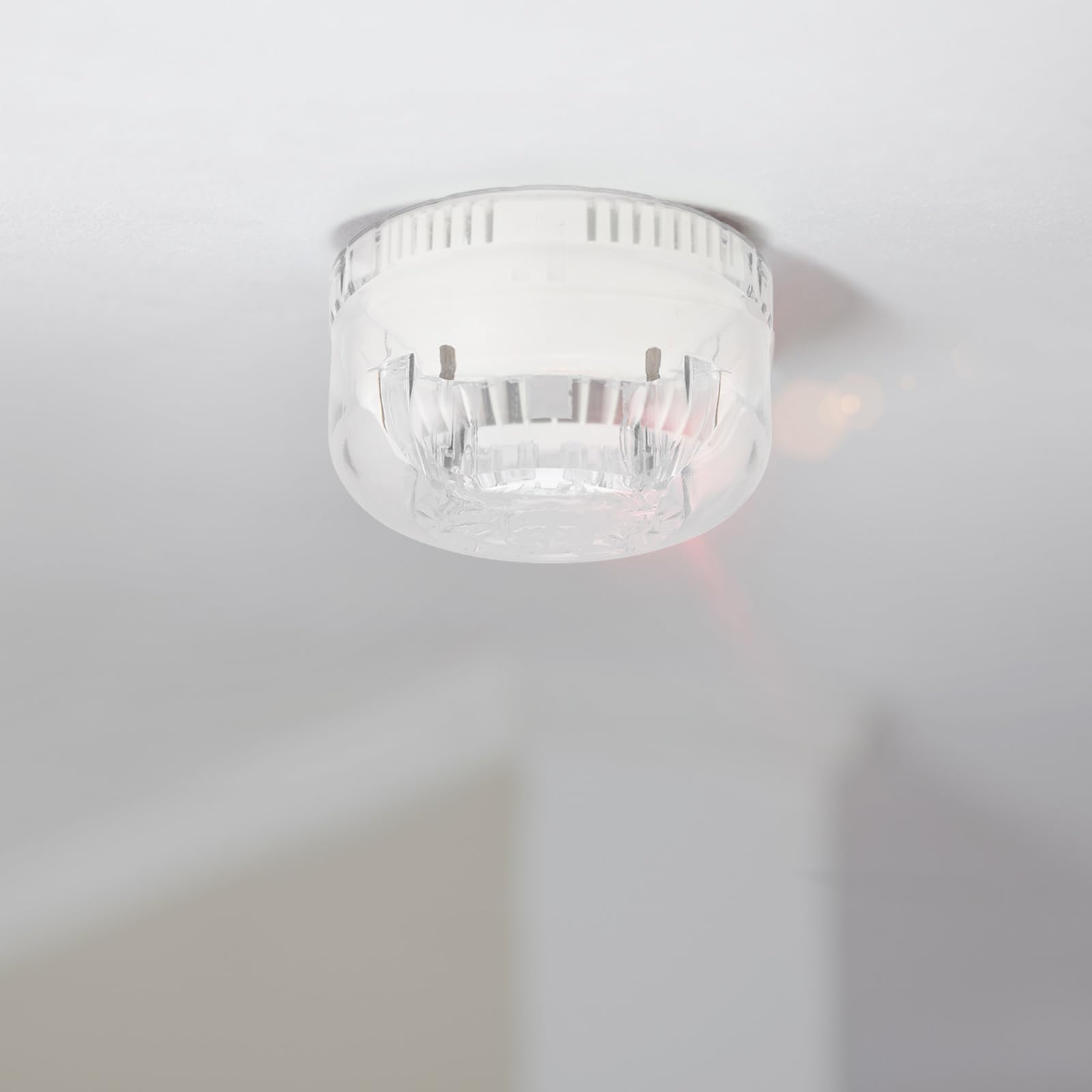 SHINEOFI Cabezal Desmontable para Detector de Humo Portátil Agarre Fiable de Material PP para Entornos Comerciales y Profesionales