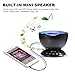 TOTOBAY [Newest Generation] Remote Control Ocean Wave Projector 12 LEDs & 7 Color Changing Modes Night Light and Built-in Mini Music Player for Living Room and Bedroom