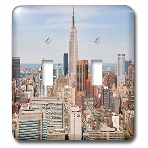 Double interrupteur à bascule Empire State Building design New York - 3