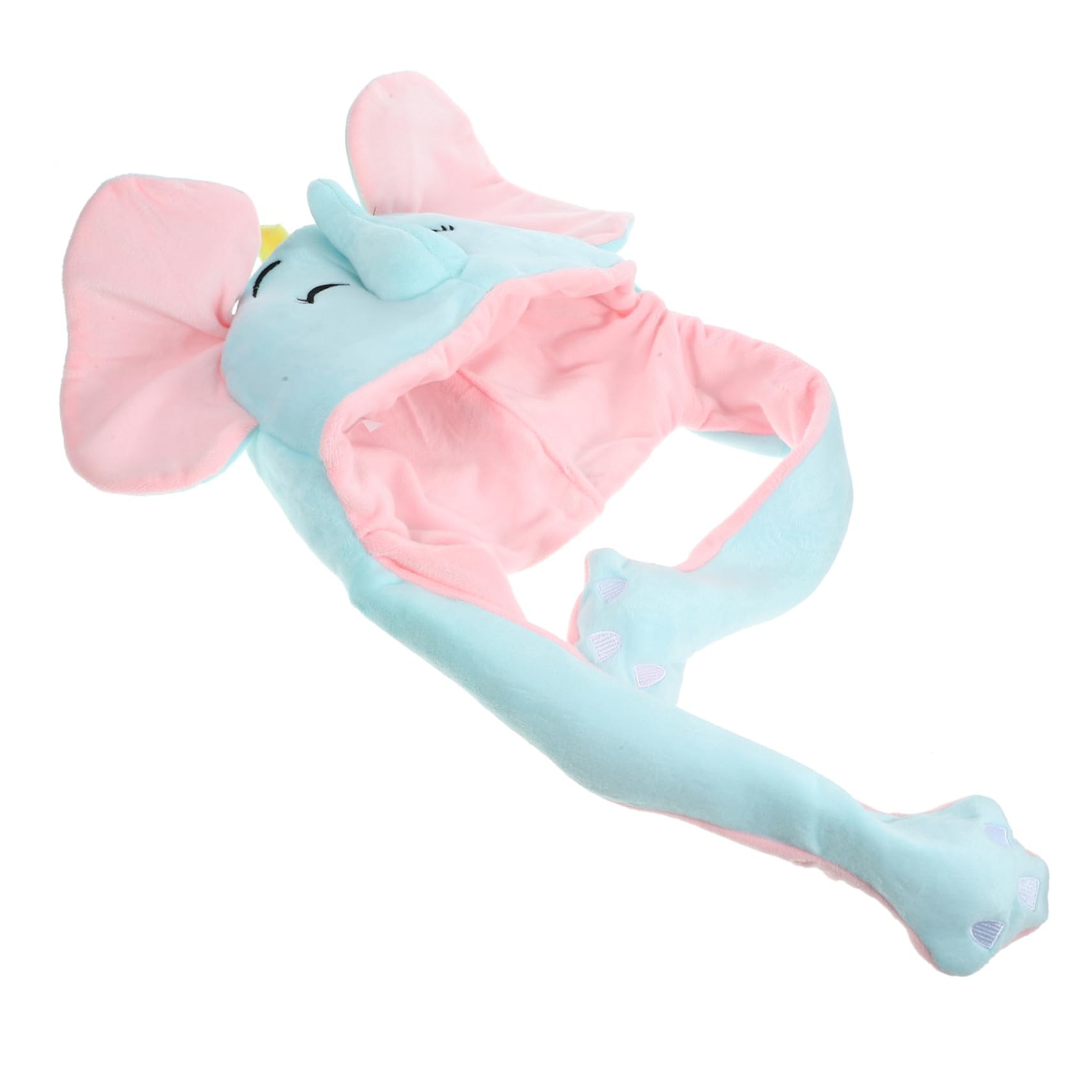 Ipetboom Sombrero De Elefante Para Fiesta Divertido Para Mujer Con Orejas Móviles Bonito Para Disfraz De Peluche