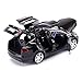 ANTSIR Car Model X 1:32 Scale Alloy diecast Pull Back Electronic Toys with Lights and Music,Mini Vehicles Toys for Kids Gift (Black)