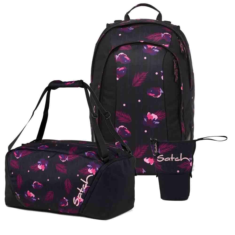 Satch Air Pencil Slider Edition Schulrucksack Set 3tlg. inkl. Sporttasche (Mystic Nights)