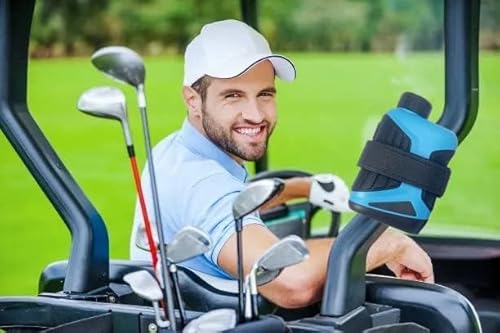 HomeMount Golf Rangefinder Magnetic Strap - Adjustable Golf Cart Rangefinder Holder, Secure Range Finder Accessories for Golf Cart Railing - Image 7