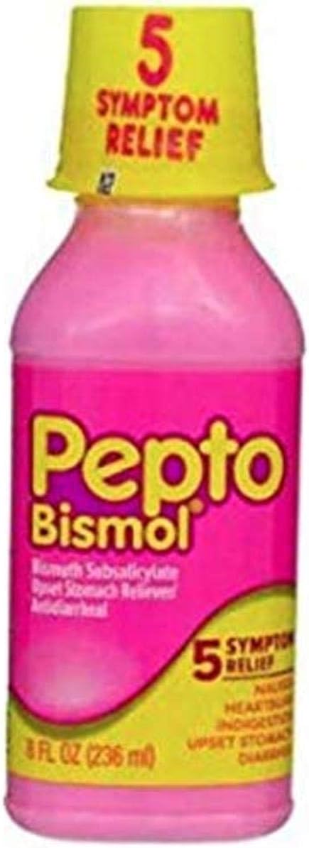 Pepto-Bismol, Regular Strength, 8 oz Liquid