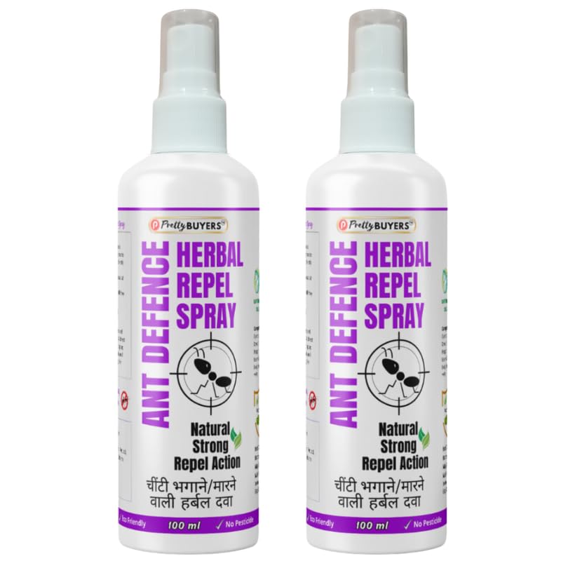 Herbal Ant Repellent Spray | Ant Defence Made With Essential Oil | Eco-Friendly & Biodegradable 100MLx2-image-25