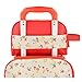 Pepe Jeans Joseline - Neceser con Doble Compartimento, Multicolor, 26 cm
