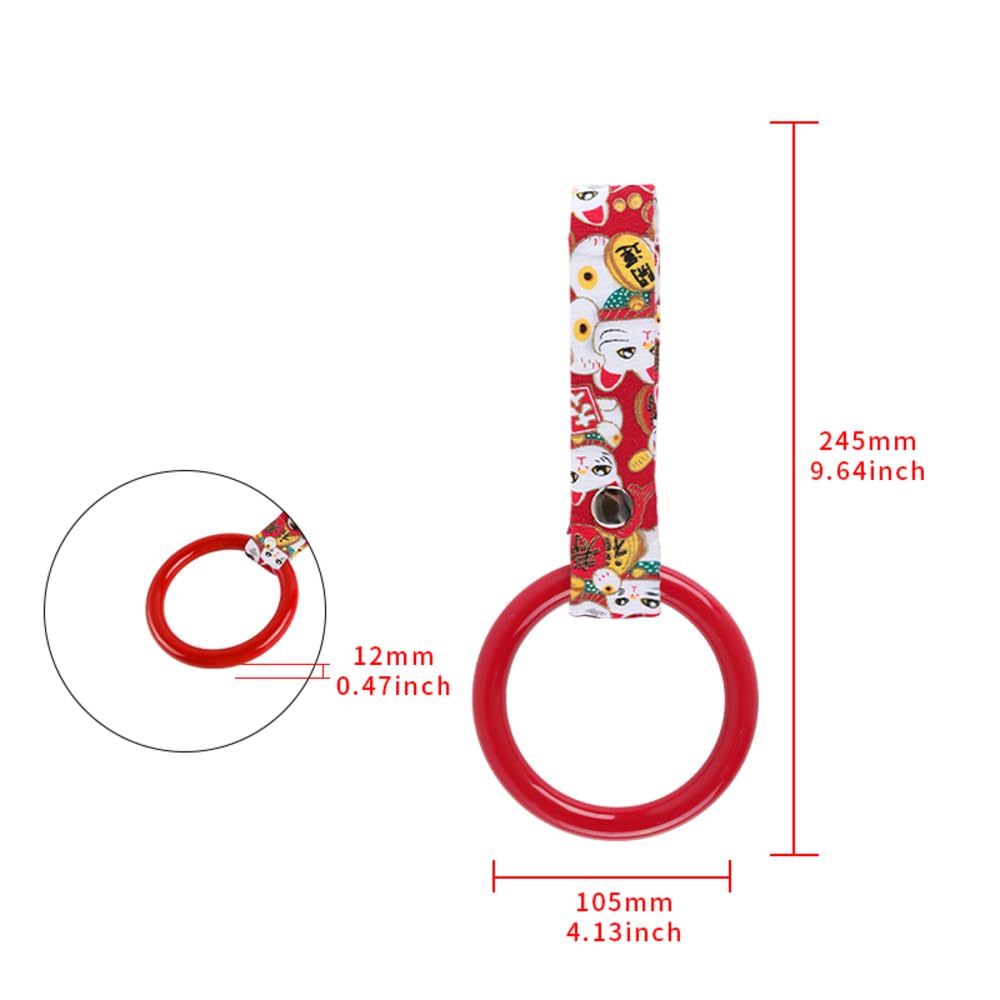 Amazon.com: Q1-TECH, JDM Tsurikawa Ring Japanese Subway