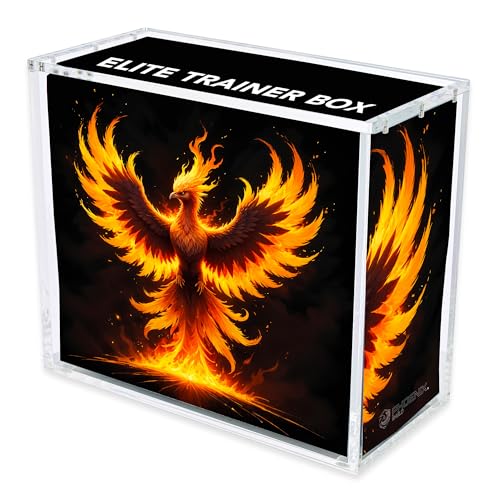 PHOENIX SHIELD | Boîte Acrylique ETB avec Couvercle - Protection pour Display