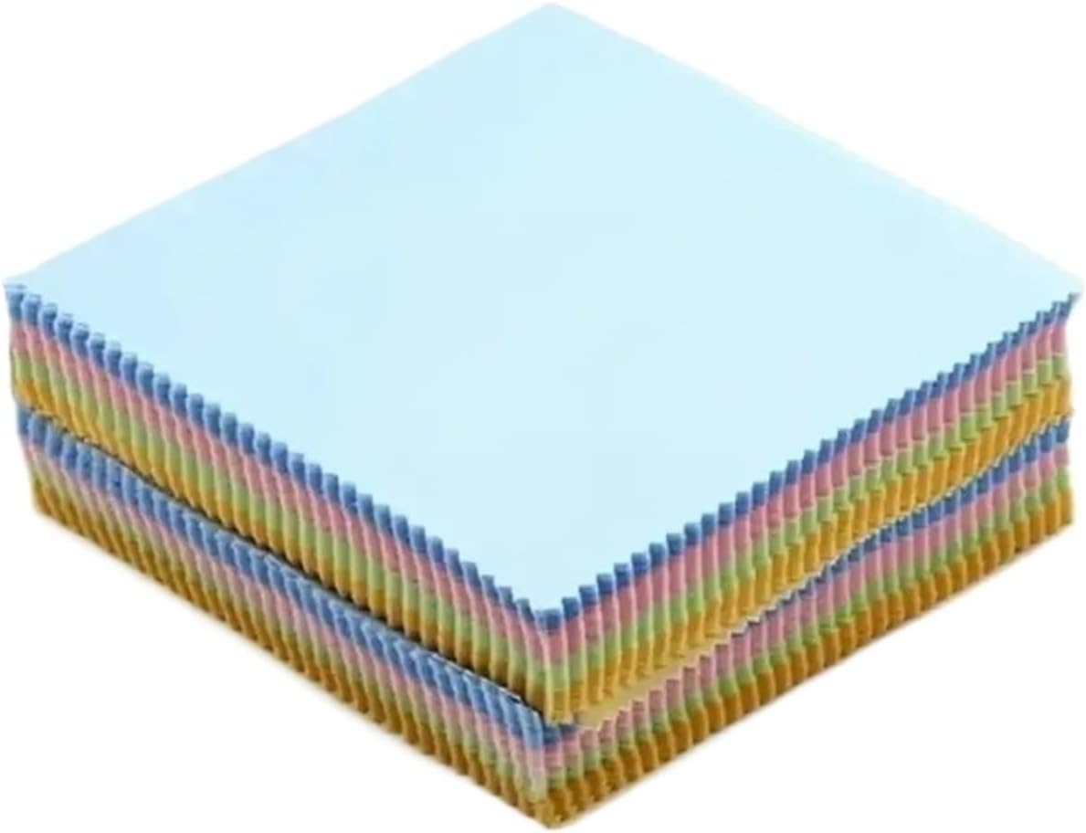 Eye Glass Clean Cloths 50pcs Glasses Cleaner Microfiber Cleaning Cloth for Glasses Cloth Len Phone Screen Cleaning Wipes