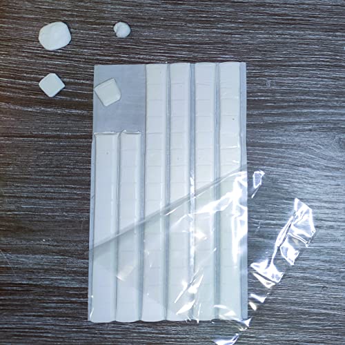 Bison Patafix Fixierpaste, 80 Klebepunkte, abnehmbar und wiederverwendbar, Weiß